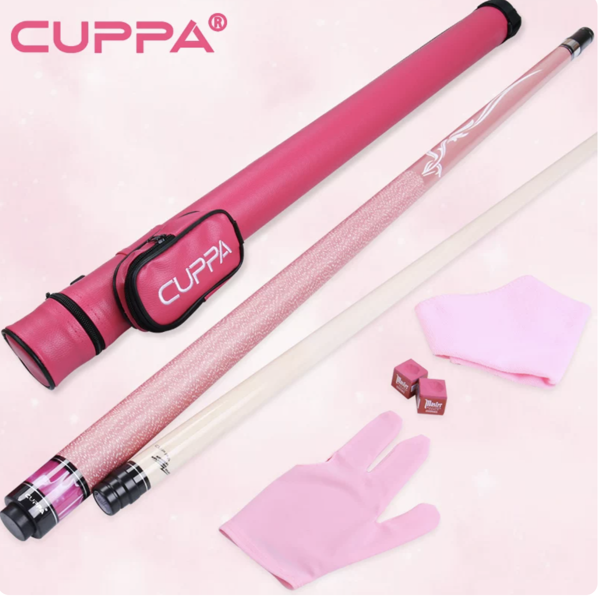 Cơ Cuppa Pink S9 - Tặng kèm full phụ kiện bao găng khăn lơ hồng